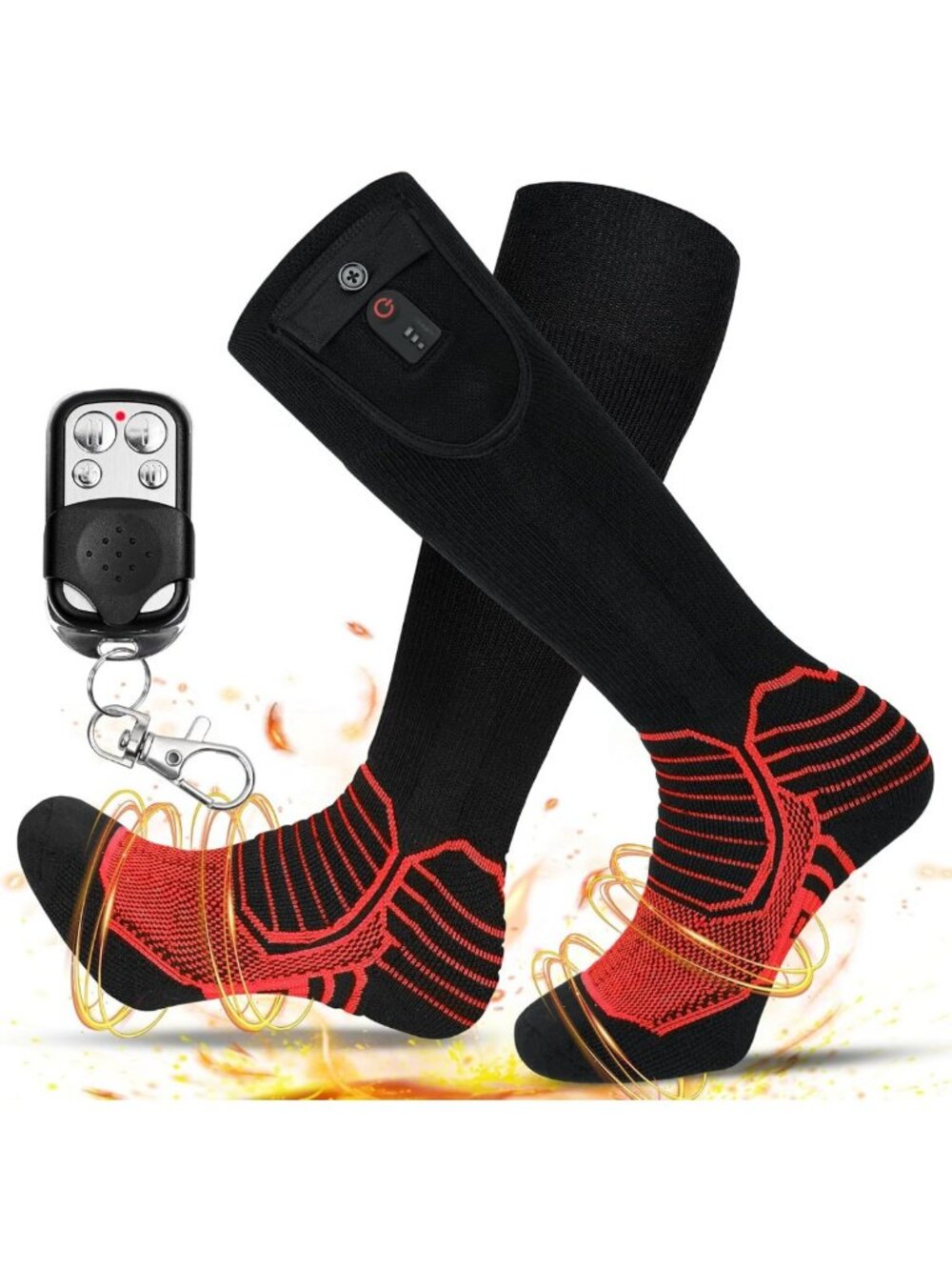 Wireless Heated Socks with Remote Control | Battery Operated for Ultimate Warmth